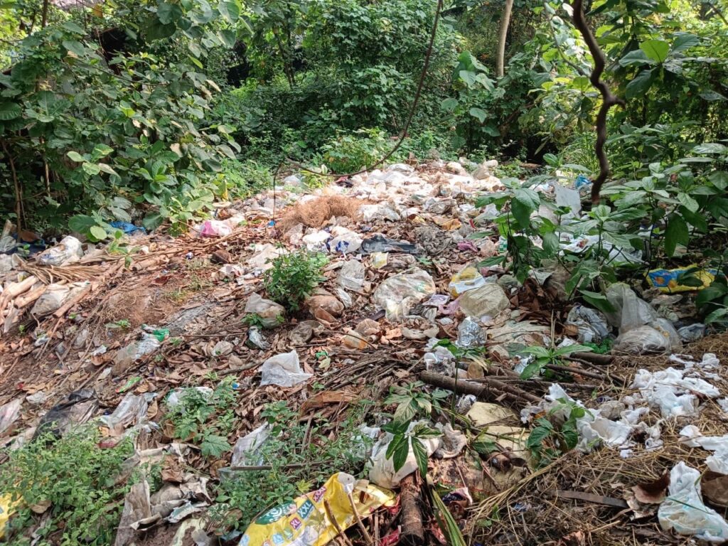 ദേശീയ പാത പന്തീർ പാടത്ത് സ്വാകാര്യ വ്യക്തിയുടെ സ്ഥലം മാലിന്യ സംഭരണ കേന്ദ്രം …